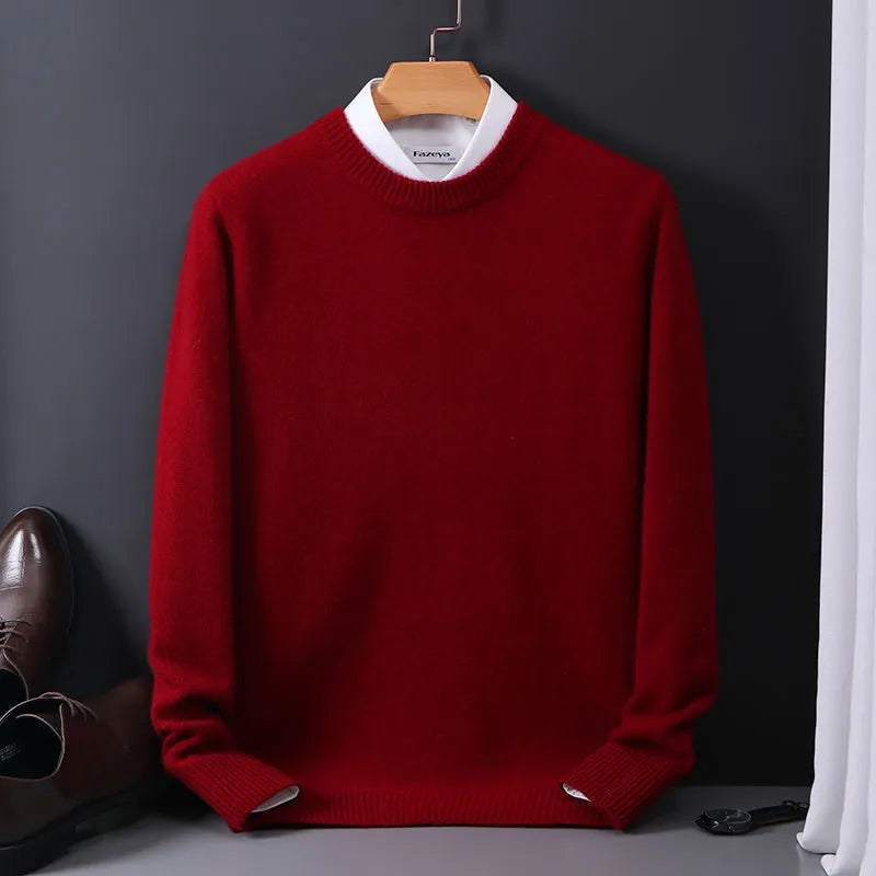 Maglione elegante da uomo in cashmere