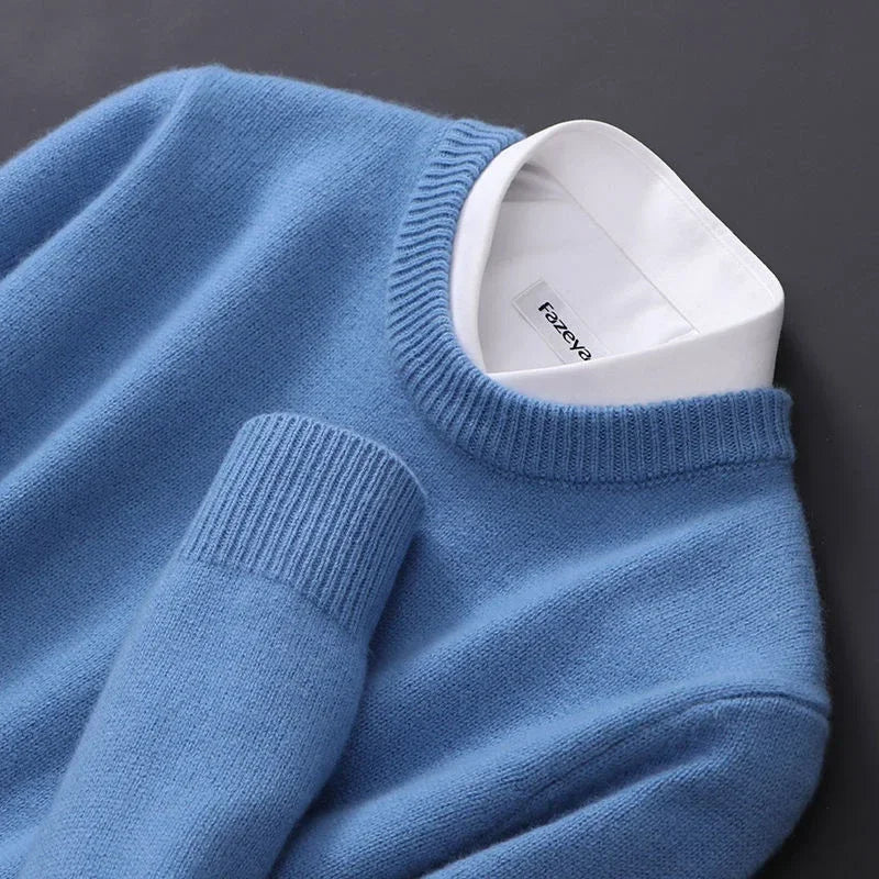 Maglione elegante da uomo in cashmere